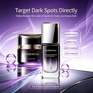 aobenchu snow glow dark spot brightening duo